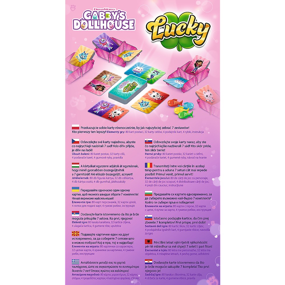 Trefl žaidimas lucky gabbys dollhouse 02592