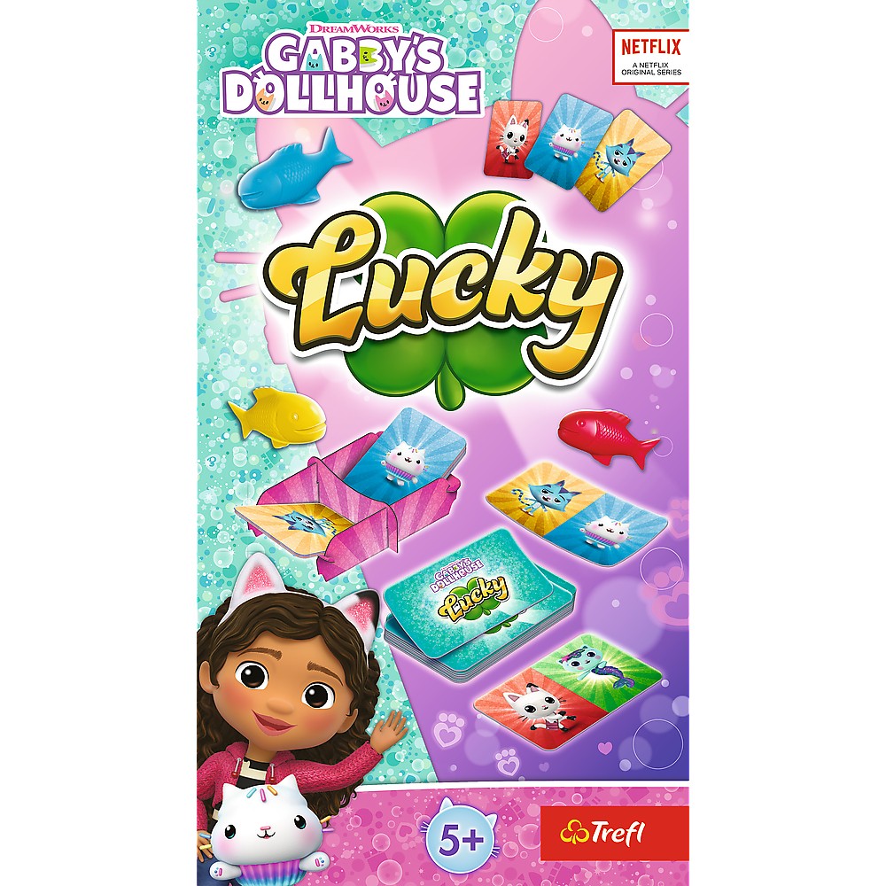 Trefl žaidimas lucky gabbys dollhouse 02592