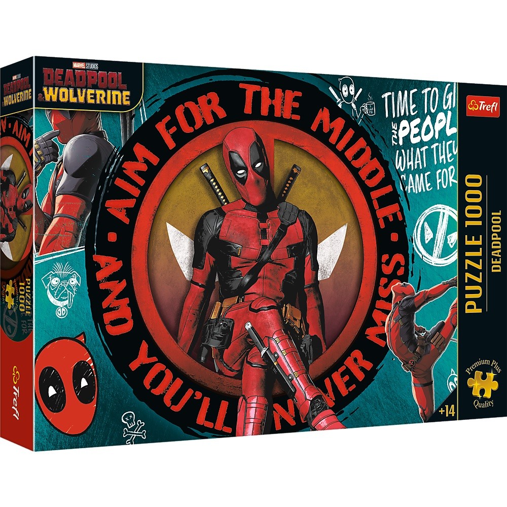 Dėlionė Trefl Premium Plus Deadpool, 1000 vnt.
