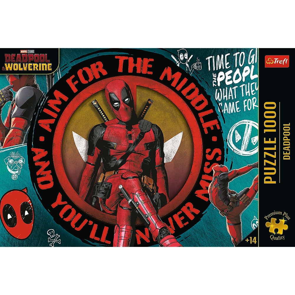Dėlionė Trefl Premium Plus Deadpool, 1000 vnt. 2