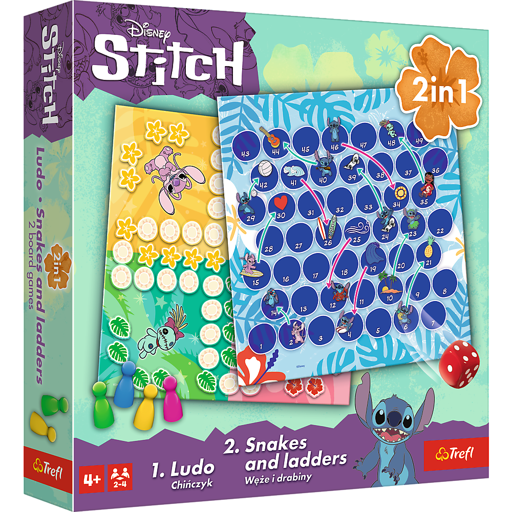 Stalo žaidimas Lilo and Stitch 2in1