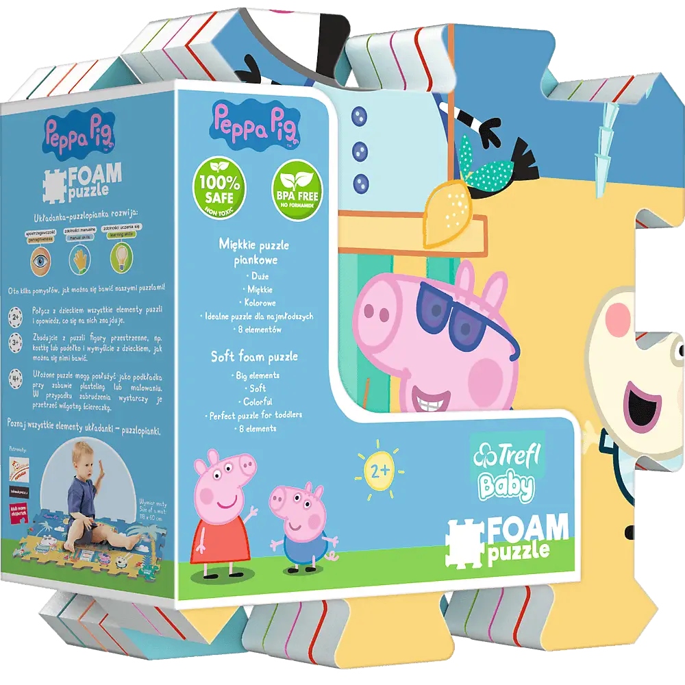 Dėlionė-vaikiškas kilimėlis Peppa Pig