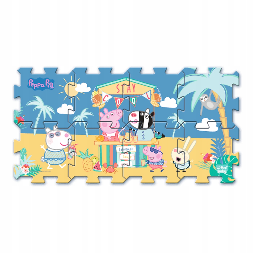 Dėlionė-vaikiškas kilimėlis Peppa Pig