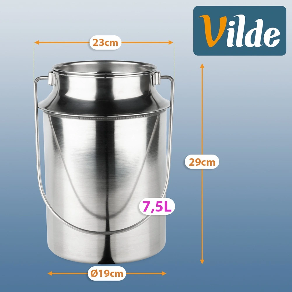 Pieno bidonas 7,5 l 3