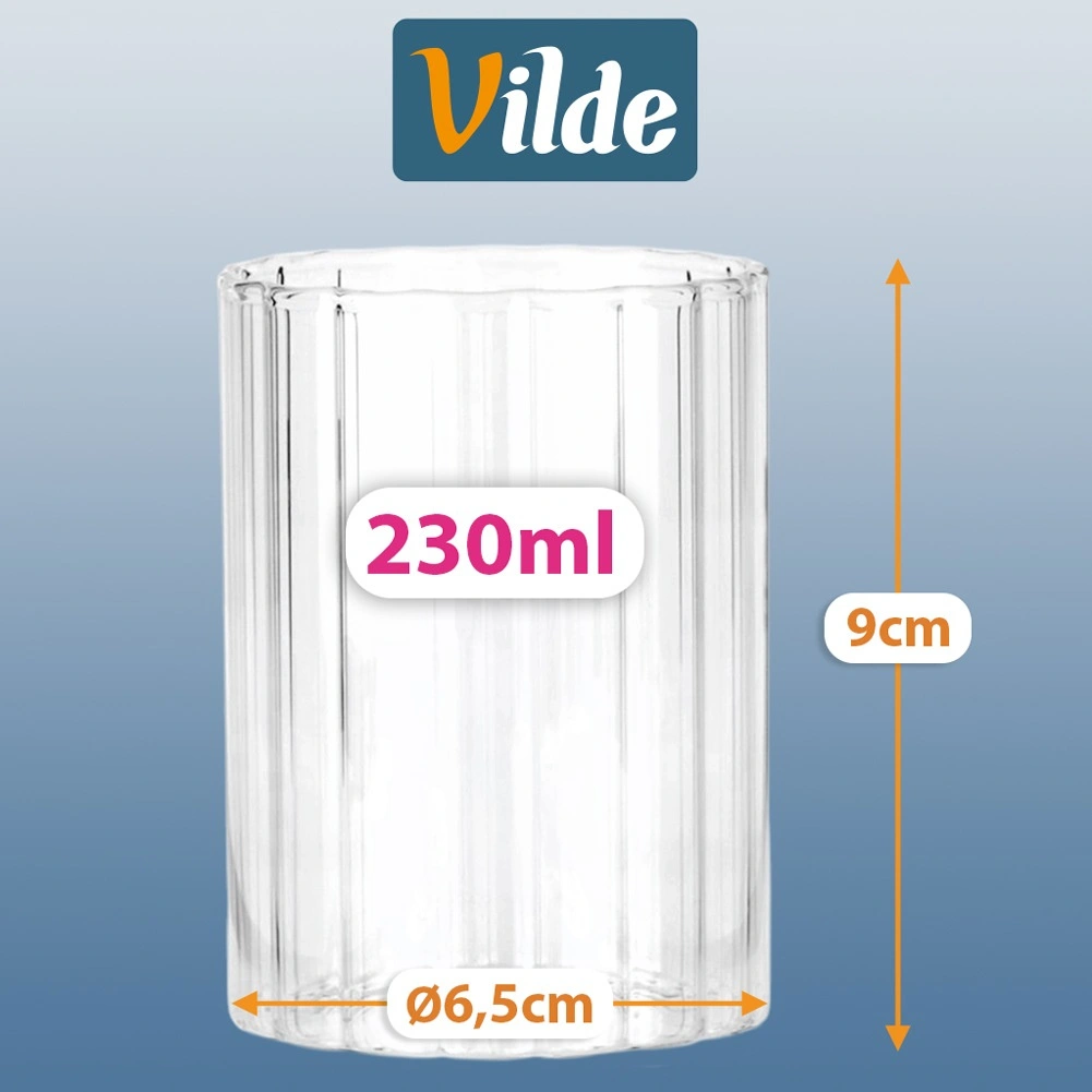 Stiklinės 230 ml 6 vnt. 3