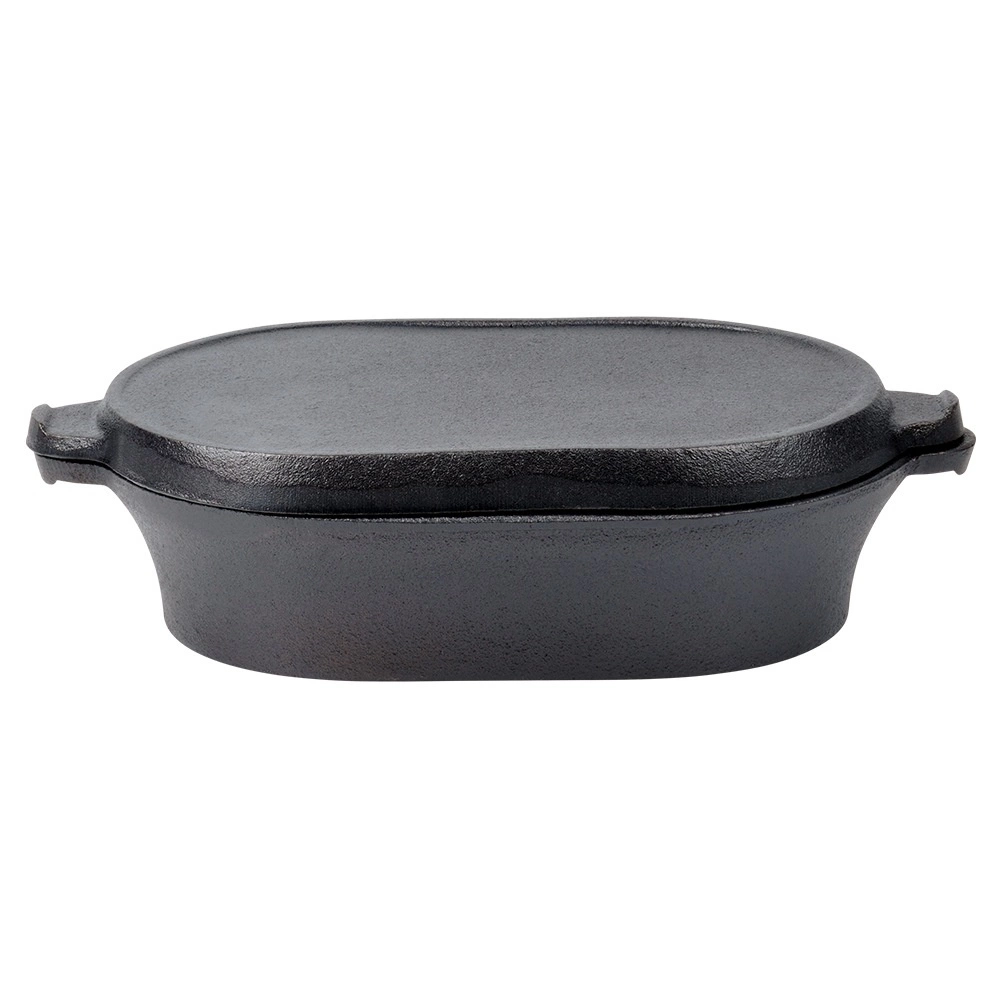Ketaus troškintuvas vilde cast line 28x16 cm, 1,2 l