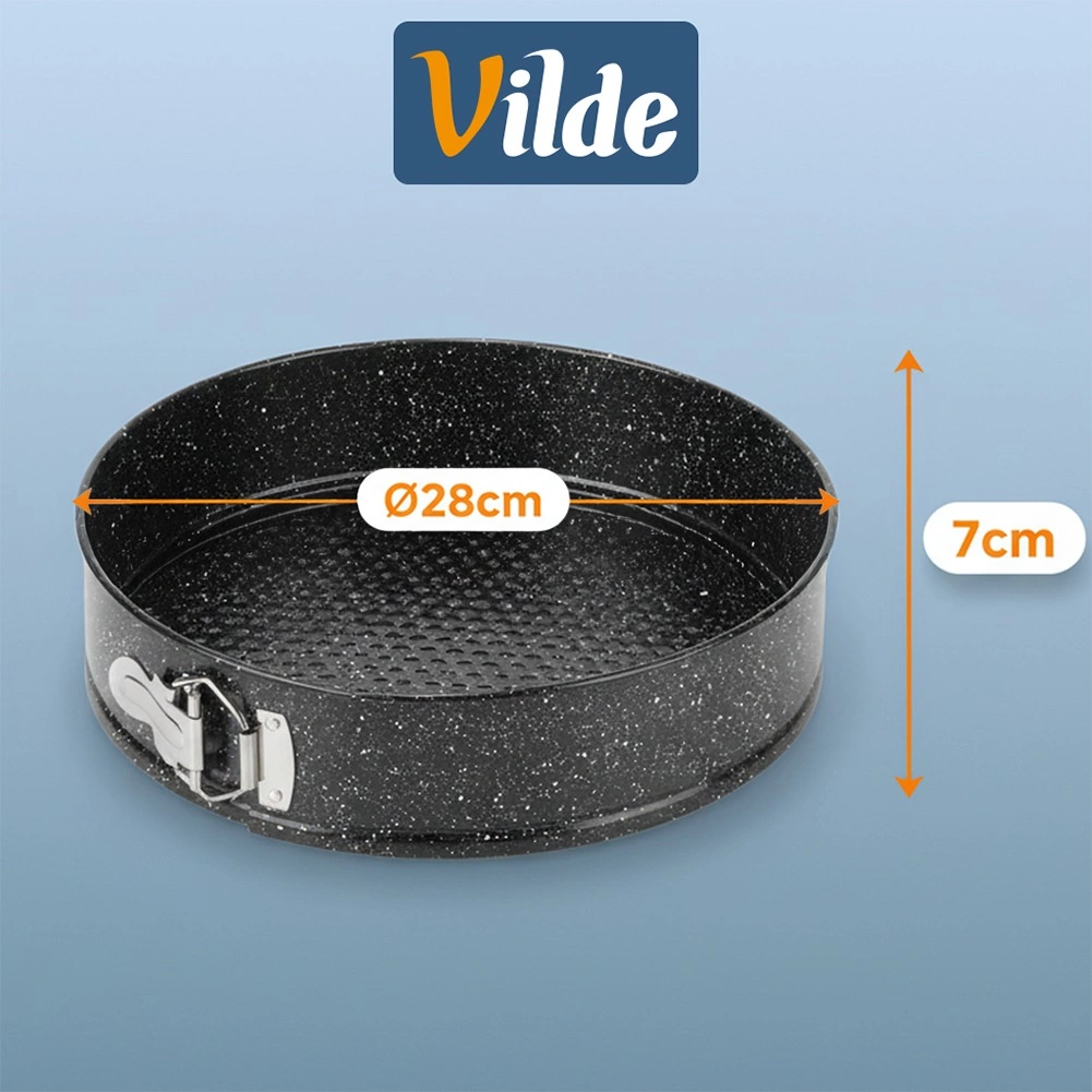 Kepimo forma Vilde su granitine danga ir dangteliu 28 cm 3