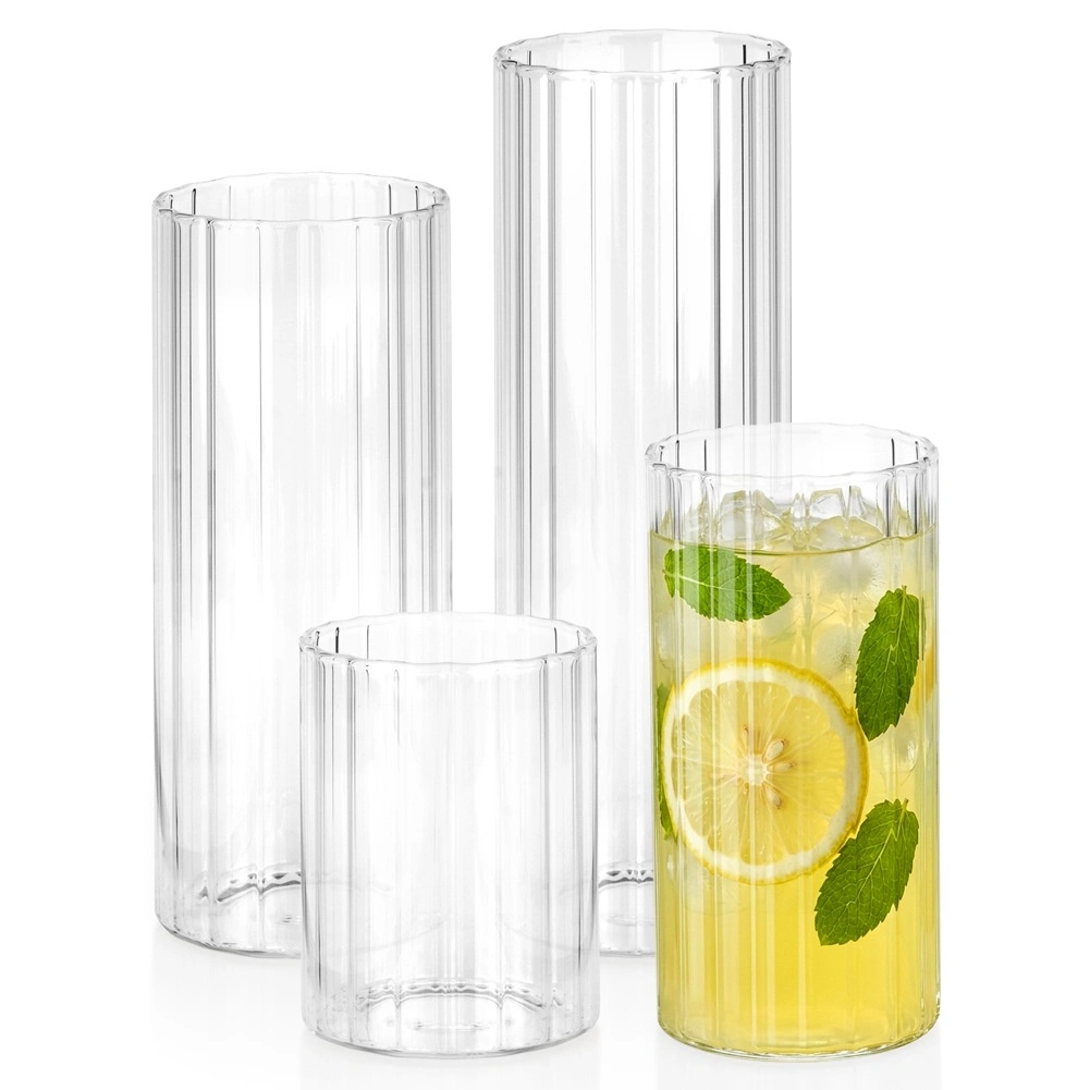 Stiklinės 230/360/460/560 ml 4 vnt.