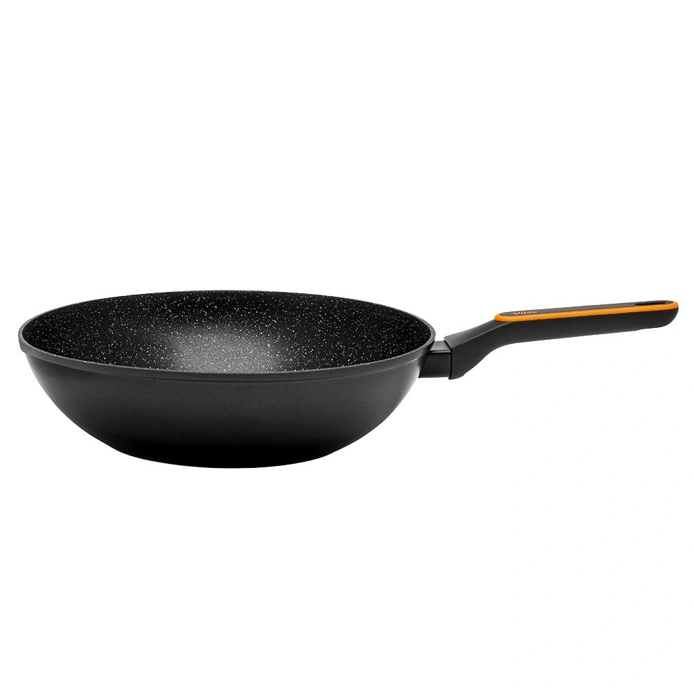 Wok keptuvė su granitine danga, juoda, Ø 32 cm 2