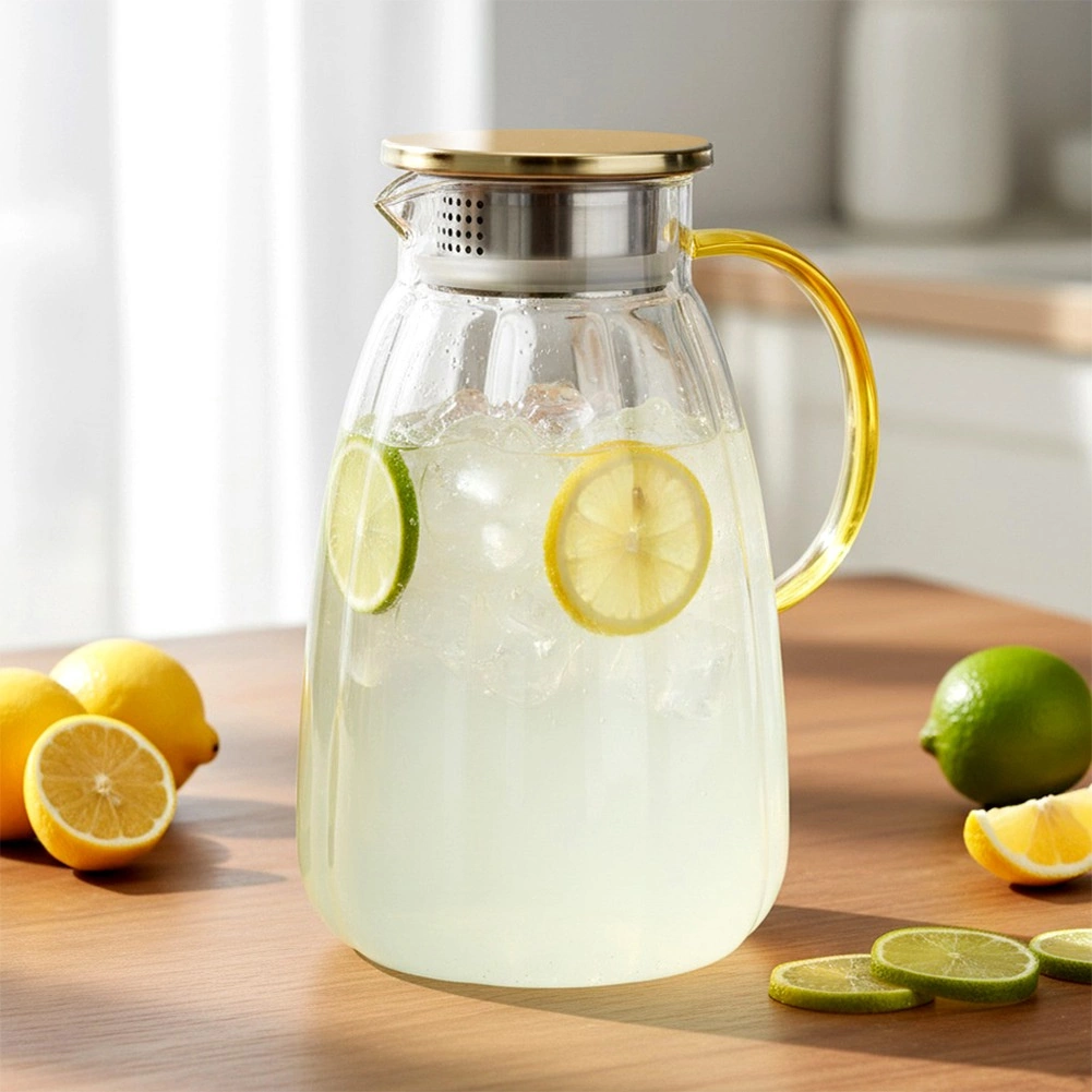 Stiklinis vilde ąsotis su dangteliu 2,2 l 1