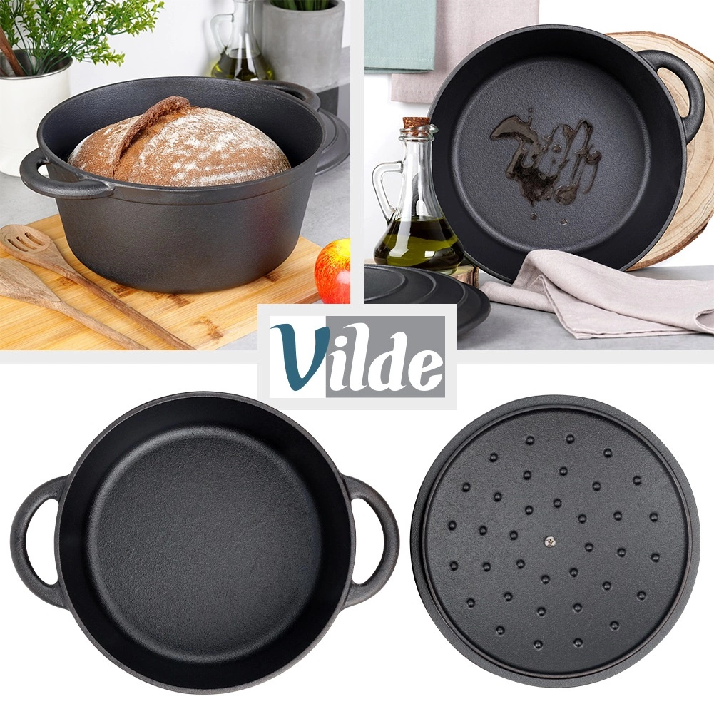 Ketaus puodas su dangčiu vilde cast line 28 cm, 5,9 l