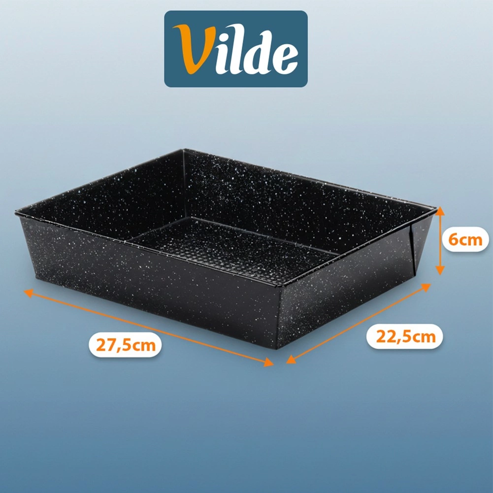 Kepimo forma Vilde granitinė 27,5x22,5x6 cm 3