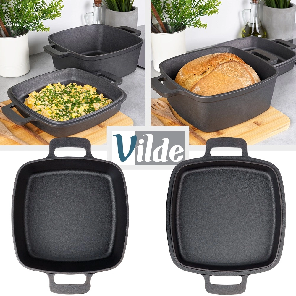 Ketaus puodas su dangčiu vilde cast line 25 cm, 4,5 l