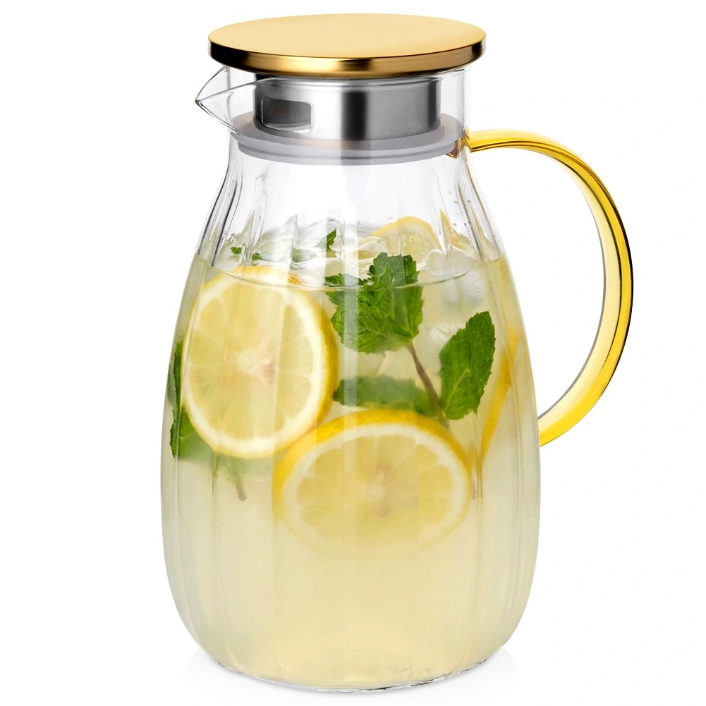 Ąsotis su dviejų tipų pylimo dangteliu, 1,6 l, skaidrus, 17 × 13 × 21,5 cm