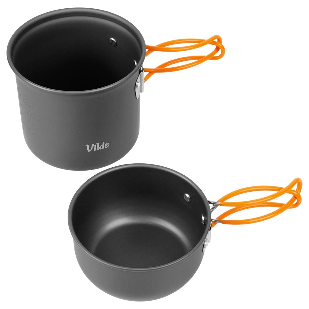 Turistiniai puodai 800/450 ml 3 vnt. 2