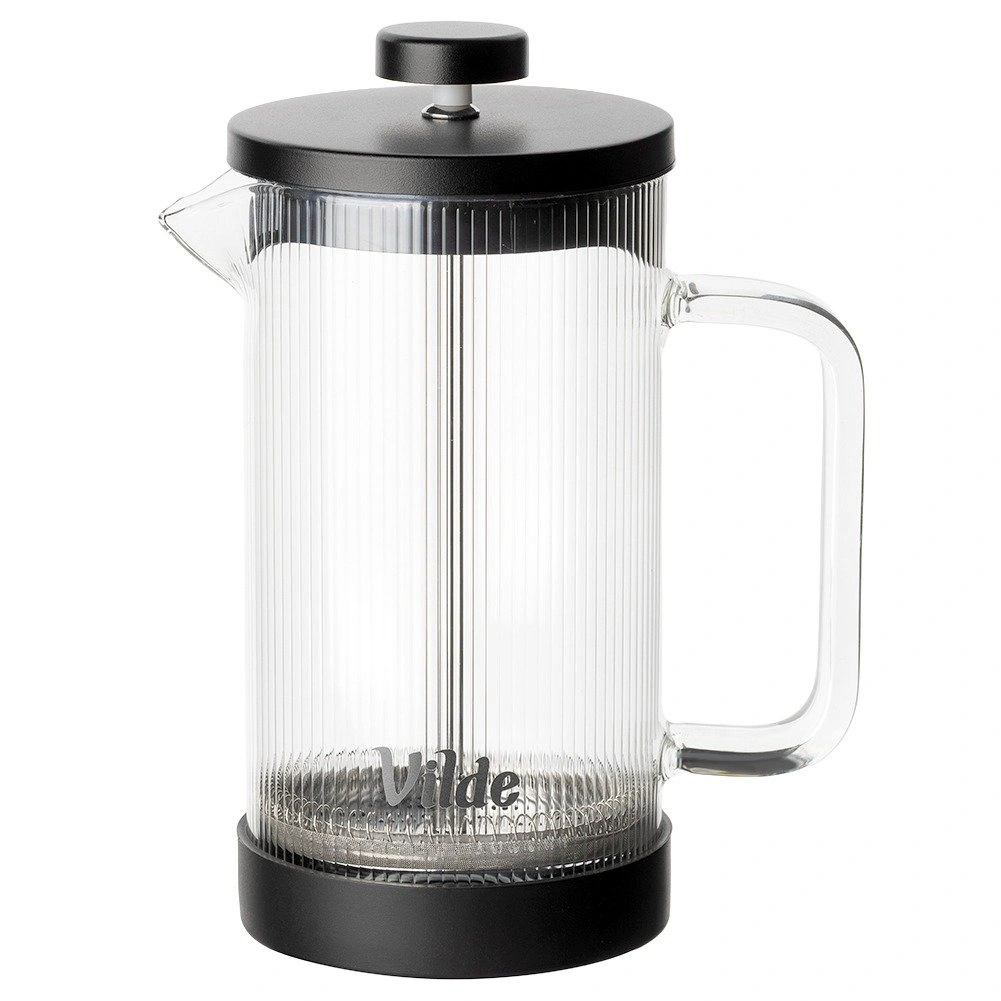 Stiklinis kavinukas su stūmokliu, 650 ml, 14 x 9 x 18,5 cm 2