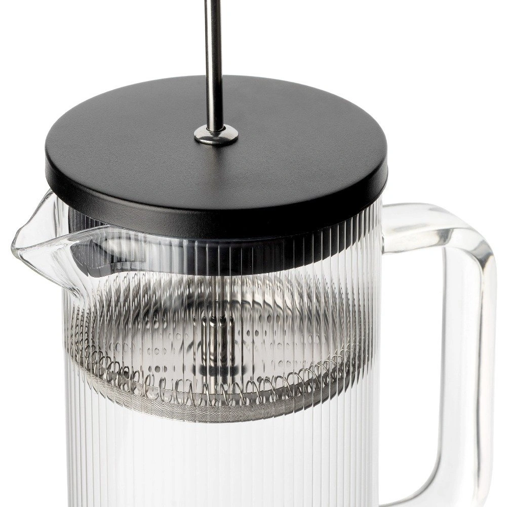 Stiklinis kavinukas su stūmokliu, 650 ml, 14 x 9 x 18,5 cm 3