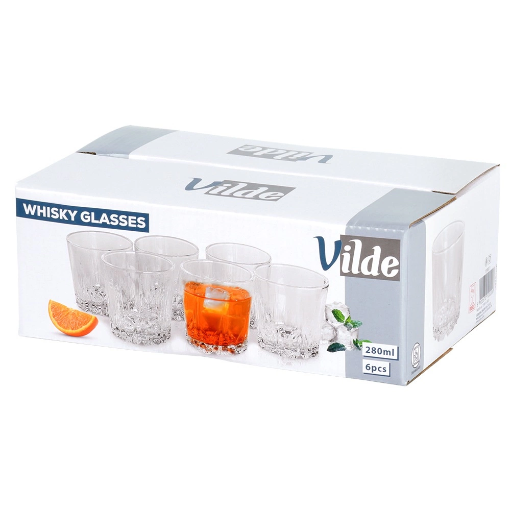Stiklinės vilde 280 ml, 6 vnt.