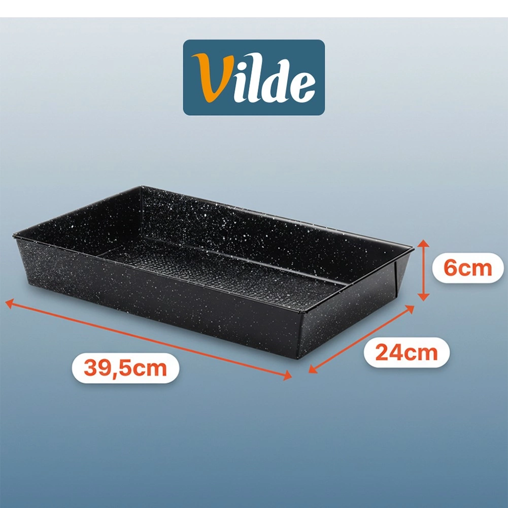 Kepimo forma Vilde granitinė 39,5x24x6 cm 3