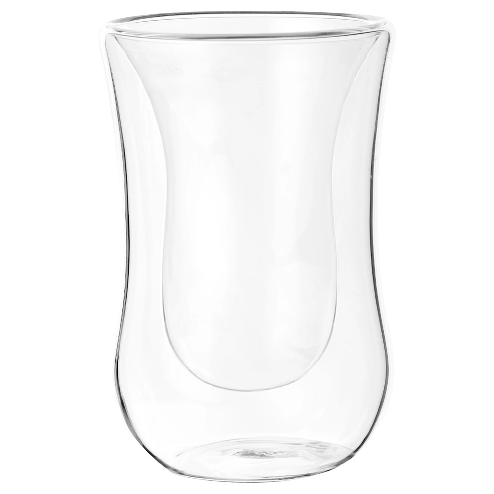 Termo stiklinės su dviguba sienele, 60 ml, skaidrios, 6 × 6 × 9 cm, 2 vnt. 2