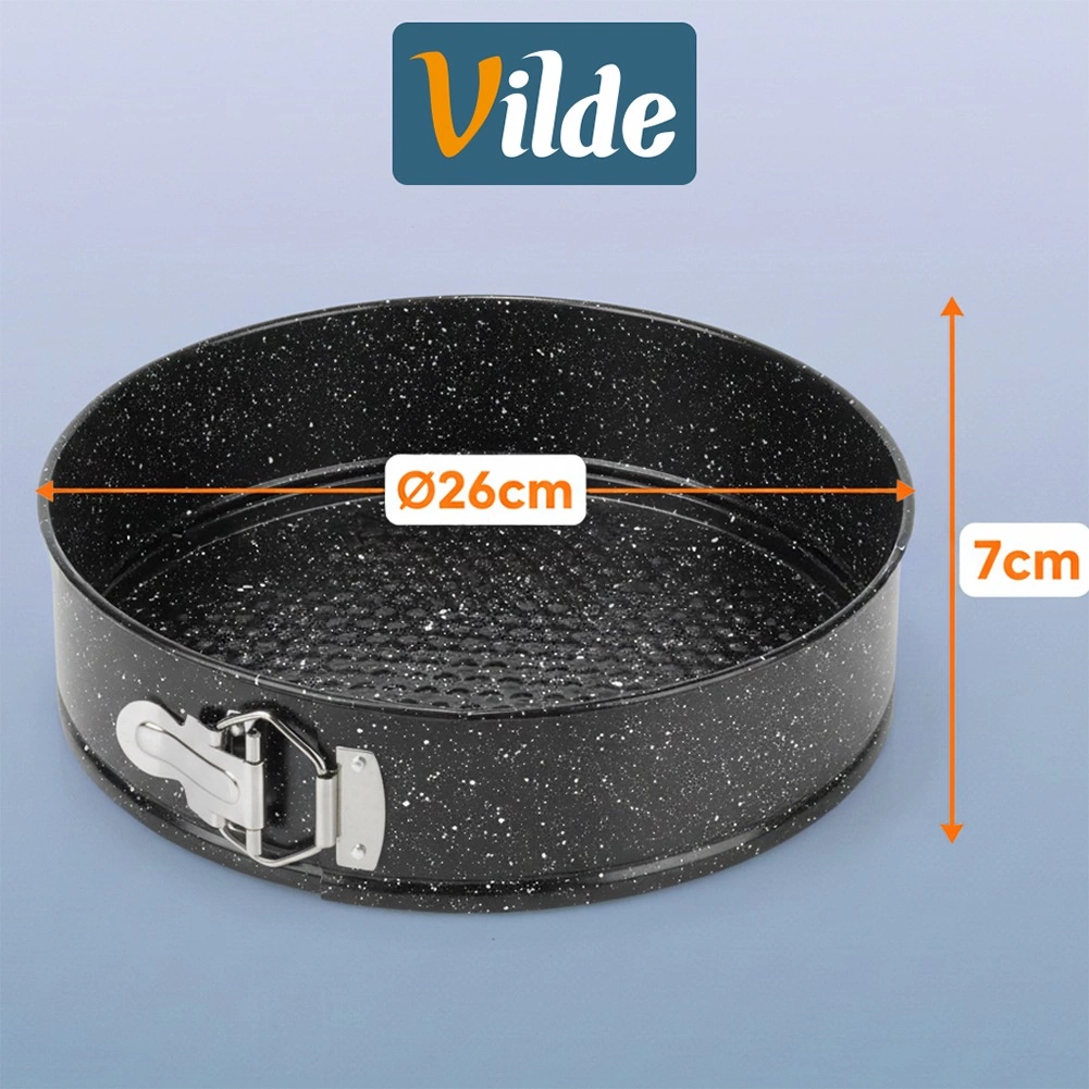 Tortinė su granitine danga ir dangteliu 26 cm 3