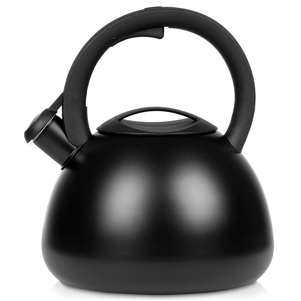 Virdulys su automatiniu švilpuku, juodas, 2,7 l