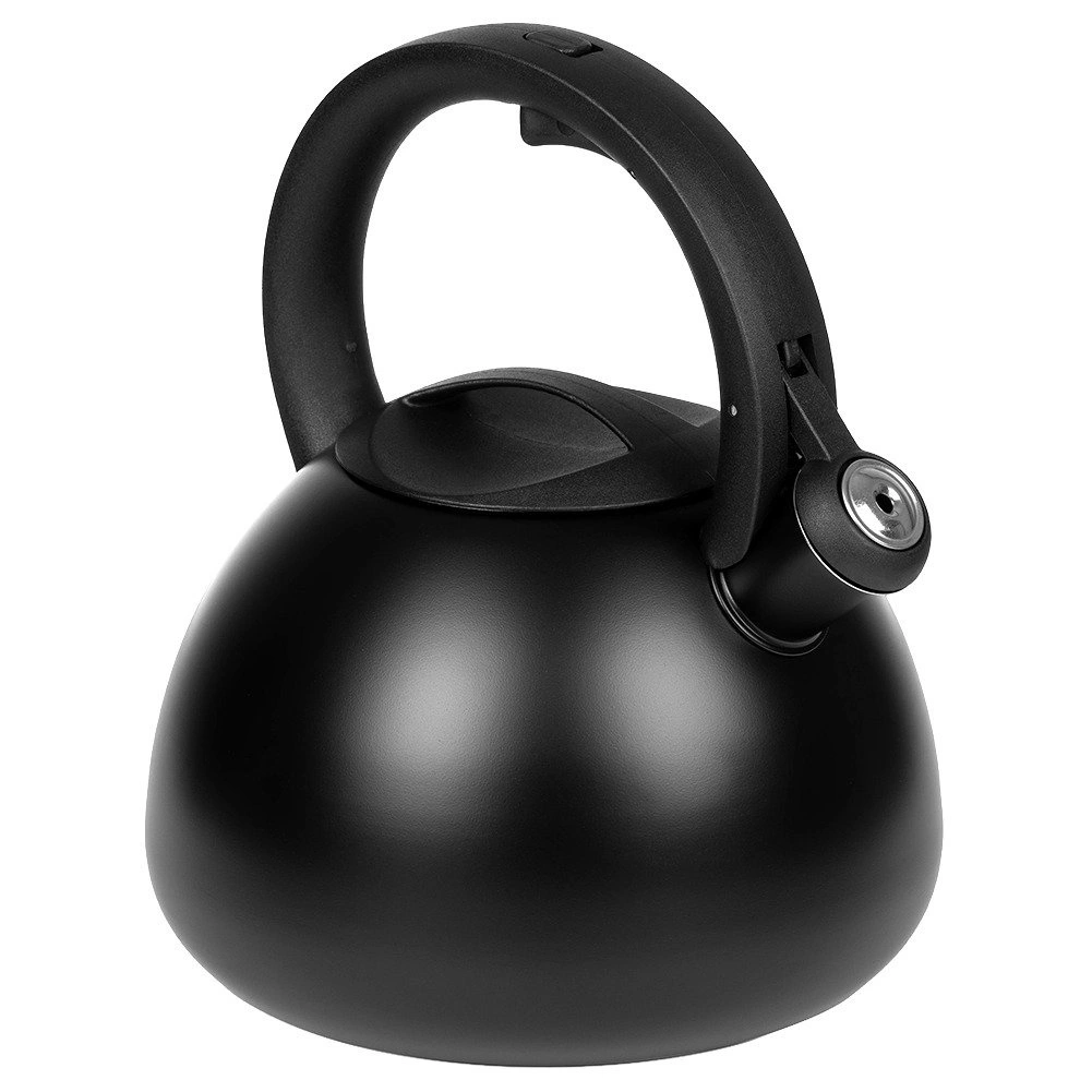 Virdulys su automatiniu švilpuku, juodas, 2,7 l 2