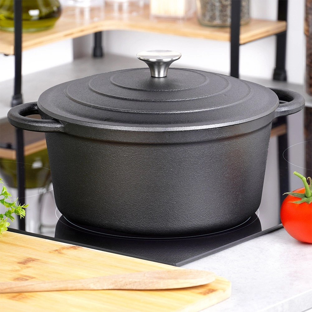 Ketaus puodas su dangčiu vilde cast line 24 cm, 3,9 l
