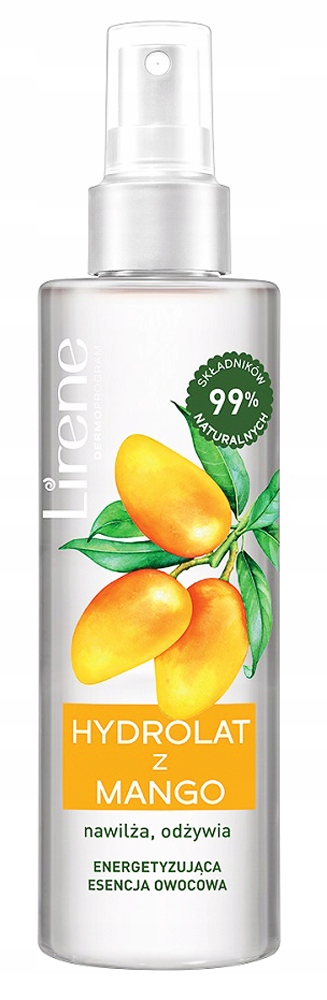 Drėkinamasis ir maitinamasis hidrolatas su mangais Lirene, 100ml