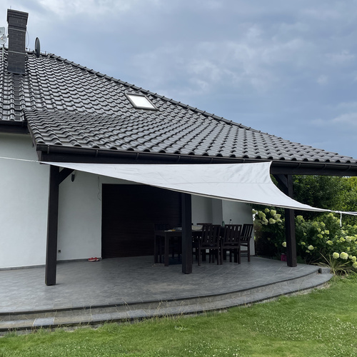Šešėlinė burė gardlov 4x4x4 m, pilka