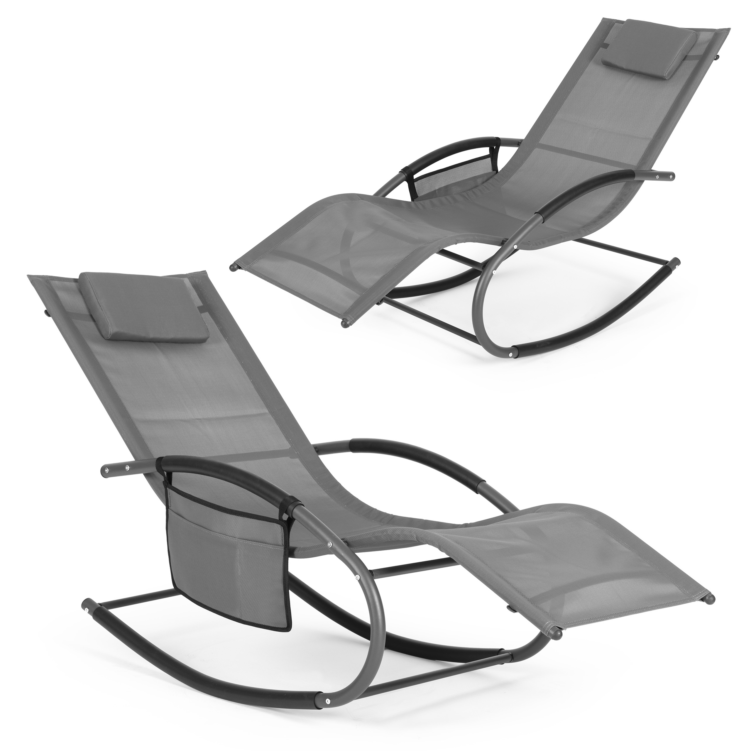 Gardenline sodo supamoji kėdė, pilka