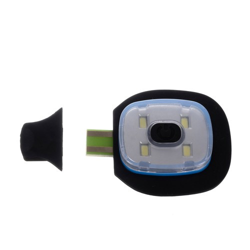 Žieminė kepurė su led žibintuvėliu - neoninė geltona, iso trade