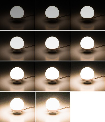 Veidrodinės / tualetinio staliuko led lempos - 10 vnt.