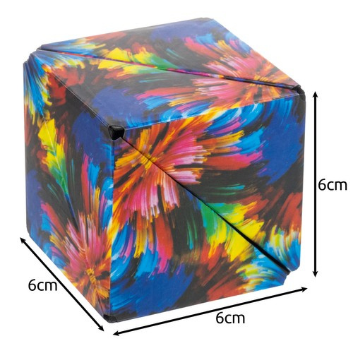 Magnetinis antistresinis kubas linshi toys 6x6x6 cm