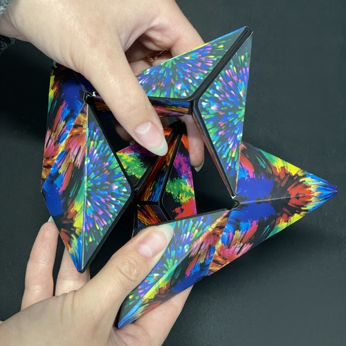 Magnetinis antistresinis kubas linshi toys 6x6x6 cm