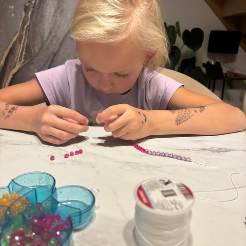 Elastinė juosta apyrankėms gaminti kruzzel, 40 m, 1 mm