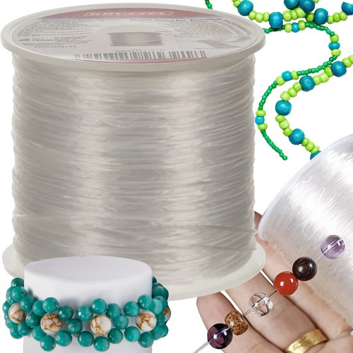 Elastinė juosta apyrankėms gaminti kruzzel, 40 m, 1 mm
