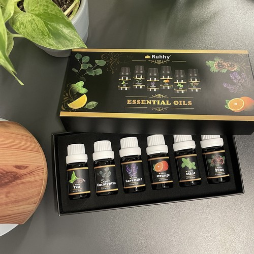 Eterinių aliejų rinkinys ruhhy 6x10 ml