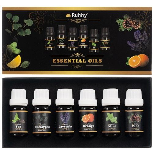 Eterinių aliejų rinkinys ruhhy 6x10 ml