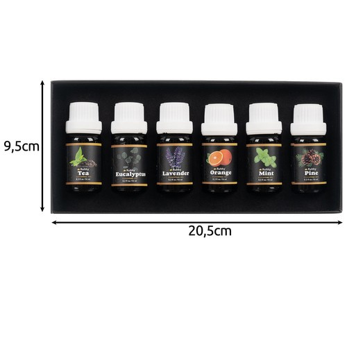 Eterinių aliejų rinkinys ruhhy 6x10 ml