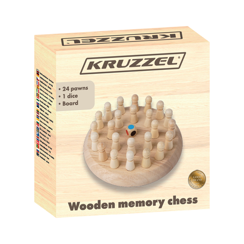 Mediniai atminties šachmatai kruzzel 26251