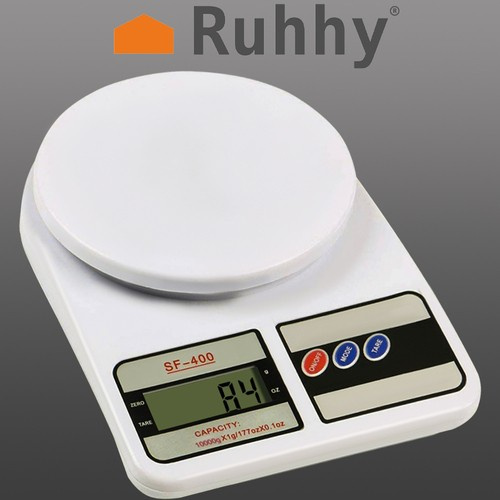 Elektroninės virtuvinės svarstyklės 10 kg ruhhy 24174