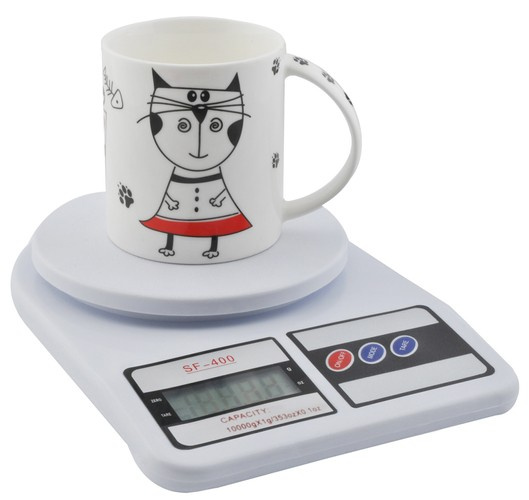 Elektroninės virtuvinės svarstyklės 10 kg ruhhy 24174