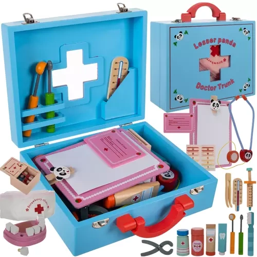 Mažosios sesutės medicinos medinis rinkinys