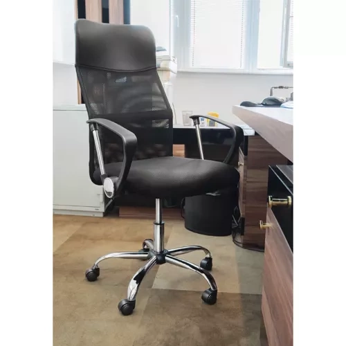 Biuro kėdė Malatec Mesh, juoda