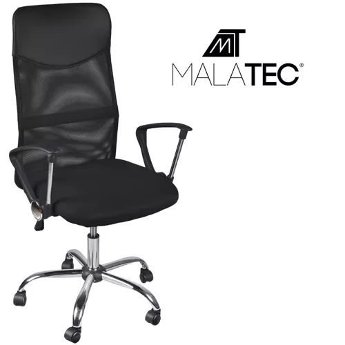 Biuro kėdė Malatec Mesh, juoda