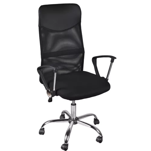 Biuro kėdė Malatec Mesh, juoda