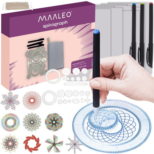 Spirografas maaleo 24346 kūrybiniam piešimui