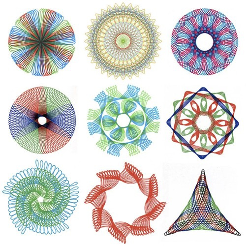 Spirografas maaleo 24346 kūrybiniam piešimui