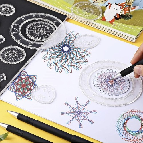 Spirografas maaleo 24346 kūrybiniam piešimui